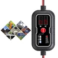 thumbnail image 2 of 10A 12V Lithium Battery LCD digital MPPT Solar Charge Panel Controller Regulator, 2 of 8