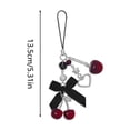 thumbnail image 3 of Pendant Cherry Bow Ornament Pendant for Water Bottle Cell Phone Handbag(1Pcs) Rkxzt, 3 of 9