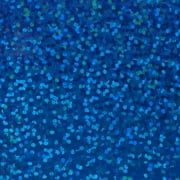 BriFlex Heat Transfer Holo Foil Vinyl for T-Shirt and Apparel 20" x 3' (1 Yard) Iron on HTV-BLUE