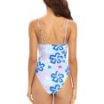 thumbnail image 2 of Women's One Piece Swimsuit Halter Tube Top Cutout High Waist, Middle Hollow with Bowtie Chest Briefs Tankini, Beach Red Bathing Suit Tankini Tops with Bikini Bottom Tummy Control Swimwear Monokini, 2 of 10