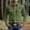Army Green, variant on Men's Western Cowboy Shirts Button Down Solid Color Long Sleeve Jacket Lightweight Work Shirt with Pockets