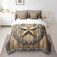 thumbnail image 2 of YST Western Texas Star Comforter Set, 7-Piece, Vintage Retro Style, Twin, 2 of 5