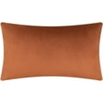 thumbnail image 3 of JWH Handmade Decorative Soft and Smooth Velvet Lumbar Pillow Covers for Simple Decor 14x24inch Cognac, 3 of 6