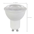 thumbnail image 2 of 6.5W 120V LED MR16 25' Beam Spread GU10 base 2700K Warm White Lamp, 2 of 8
