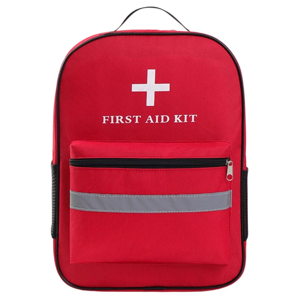 First Aid Bag, Empty First Aid Backpack, Portable Medical Storage Bag for First Aid Kits Emergency Hiking Backpacking Camping Cycling Travel Car