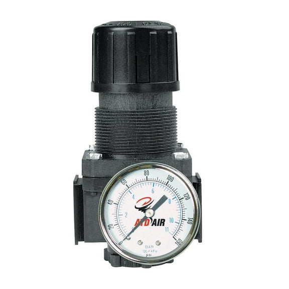 ATD Tools 7844 Standard 1/2” NPT Air Regulator with Gauge, 100 SCFM ATD-7844