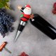 thumbnail image 5 of Tapón De Botella De Vino Tapón de botella de champán de vino de Papá Noel de Navidad Accesorios de bar para el hogar (04), 5 of 7
