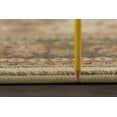thumbnail image 4 of Sensation Transitional 9' x 12' Ivory and Moss Green Polypropylene Indoor Area Rug, 4 of 7