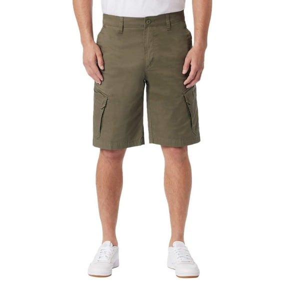 UNIONBAY Men�s Oversized Cargo Pockets with Velcro� Closures Short (US, Numeric, 34, Regular, Regular, Green)