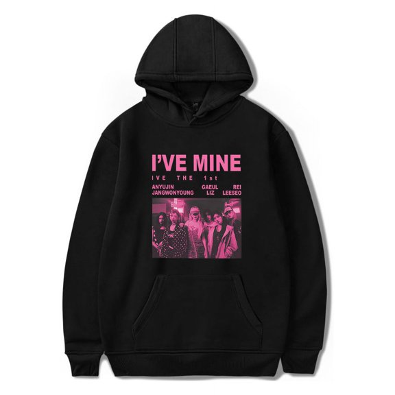 Ive The 1st World Tour Merch Long Sleeve Hoodies Winter For Women/Men Pullover Streetwear Top