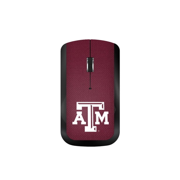 Texas A&M Aggies Solid Design Wireless Mouse
