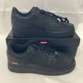 thumbnail image 3 of Ni&ke Air Force 1 Low Supreme Shoes CU9225 001 Triple Black Sz 12.5, 3 of 6