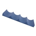 thumbnail image 2 of Yuarrent Estante para botellas, accesorio de bricolaje, soporte de lata de tamaño compacto de 1 nivel, soporte de lata, montaje de almacenamiento Organizadores de utensilios de cocina azul oscuro Yuarrent HA004114-04B, 2 of 6