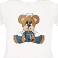 thumbnail image 4 of Inktastic Male CNA Teddy Bear Boys Long Sleeve Baby Bodysuit, 4 of 5