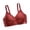 Wine, variant on Womens Bras Seamless No Underwire Everyday Bra Comfortable Push Up Full Coverage Bralettes Wine XL