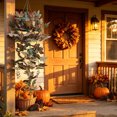 thumbnail image 4 of Cadancy Fall Garland Artificial Maple Leaf Hanging Vine for Autumn Harvest Thanksgiving Halloween Mantle Fireplace Wall Door Frame Decoration Indoor Outdoor Home Decor, 4 of 6