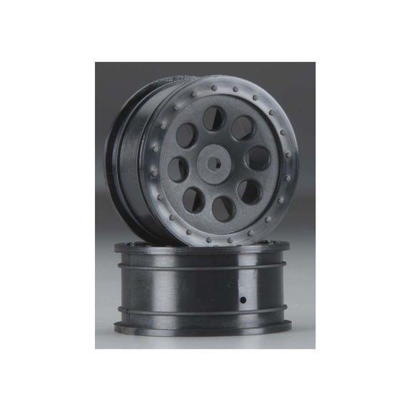 HPI 103039 ST-8 Wheel Black 0mm/Offset (2) HPI103039