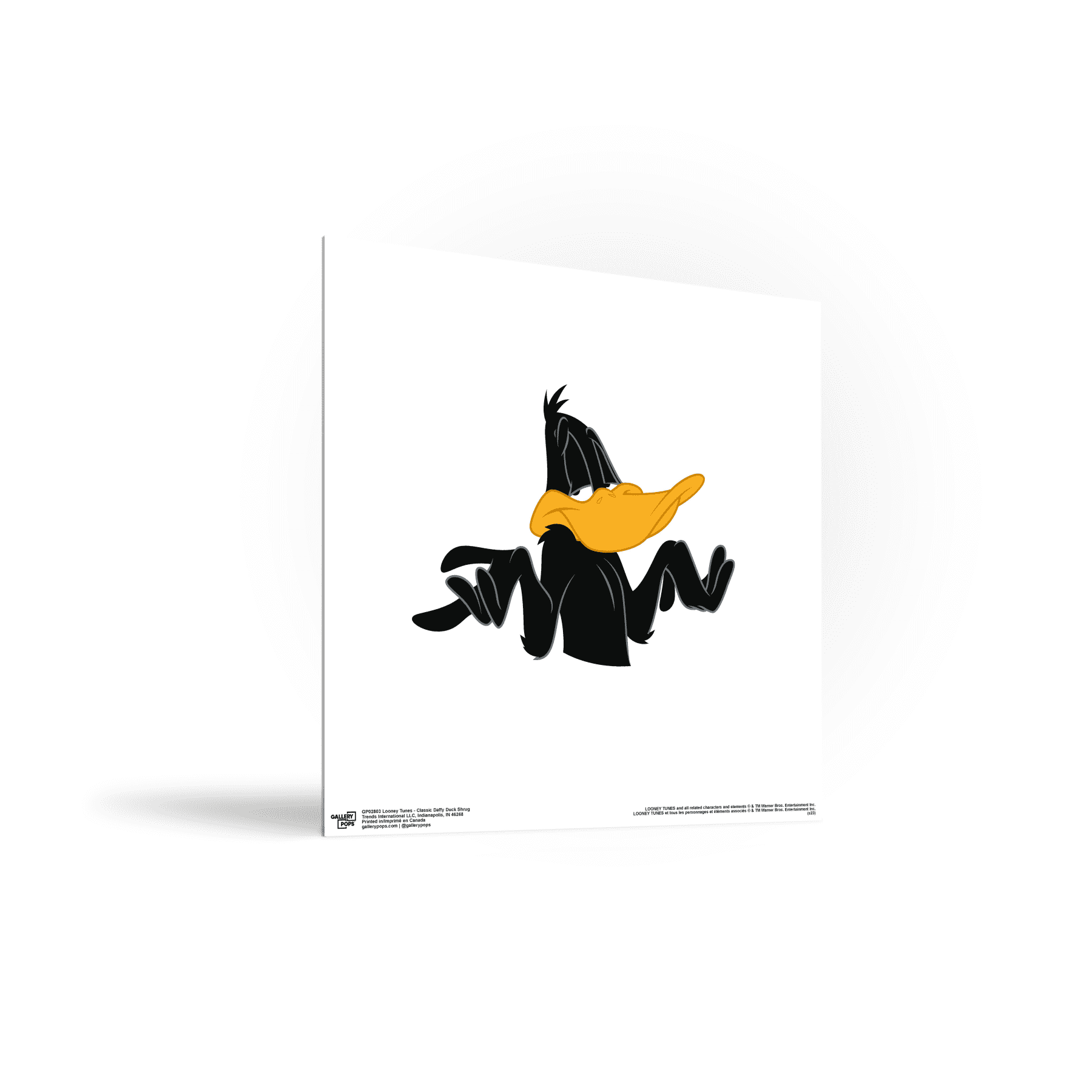 Gallery Pops Looney Tunes - Classic Daffy Duck Shrug Wall