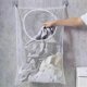 thumbnail image 5 of Dirty Clothes Storage Bag Basket Frame Bucket Foldable Mesh Laundry Bathroom Wall Hanging Household Clothing Organizer with Hook, 5 of 5