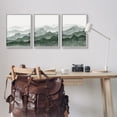 thumbnail image 2 of Stupell Sage Hills Mountain Nature View Landscape Painting Gray Framed Art Print Wall Art, Set of 3, 2 of 8