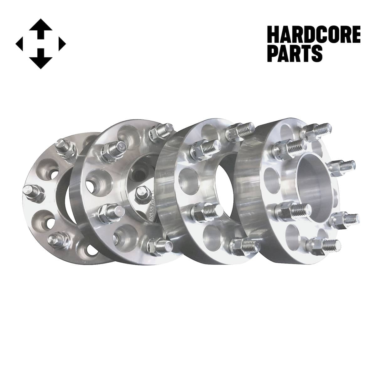 4 QTY Wheel Spacers Adapters 1.5" fits all 6x4.5 (6x114.3) Hubcentric