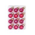 thumbnail image 4 of Advancent PY2 Adorno colgante para árbol de Navidad Oficina en casa Ventana Árbol de pared Bola de plástico Adorno Decoración navideña Type4 NO4 Advancent HA001506-06B, 4 of 6