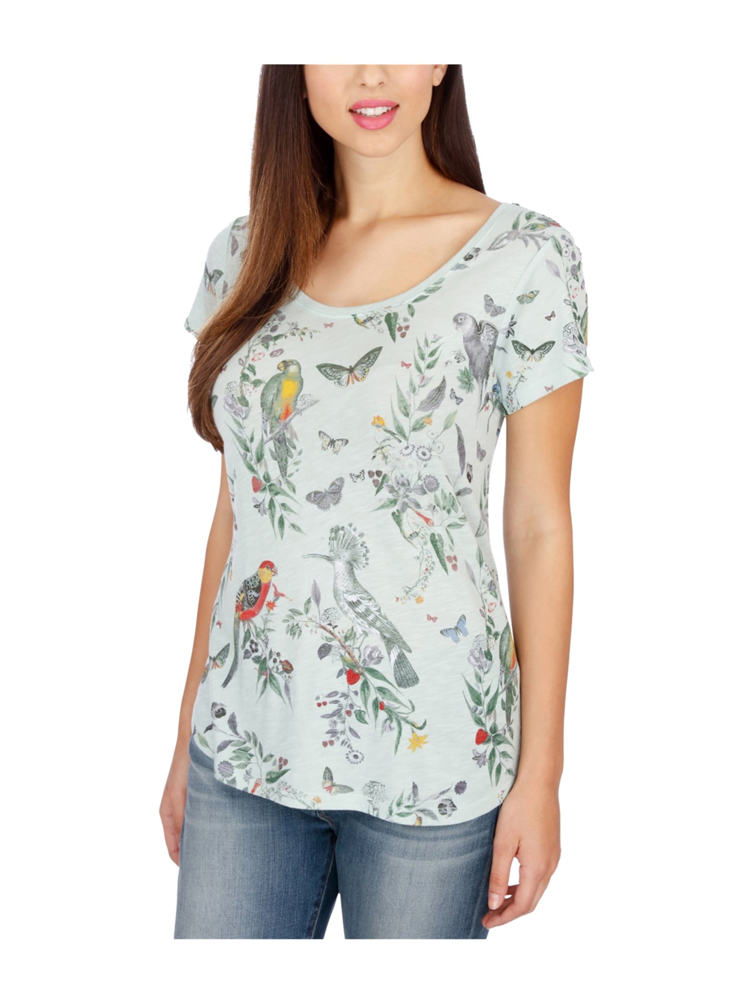 lucky brand bird shirt