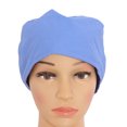 thumbnail image 4 of Jiandong Operating Cap Cap Adjustable Scrub Nurse Hat Blue(8.27X4.72X0.04Inch), 4 of 10