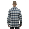 thumbnail image 3 of Burnside Men's Plaid Flannel Shirt - B8210, 3 of 4