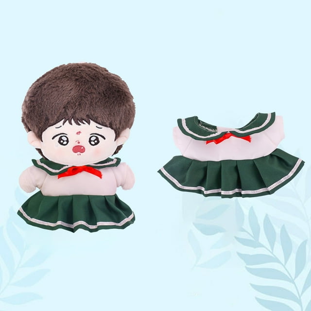 QIPOPIQ Doll Outfit for Imaginative Play Gift for Girls Detachable Dress Costumes