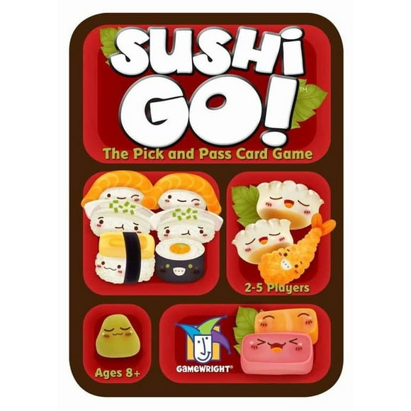 Juego de cartas Gamewright Sushi Go! - ¡El Pick and Pass