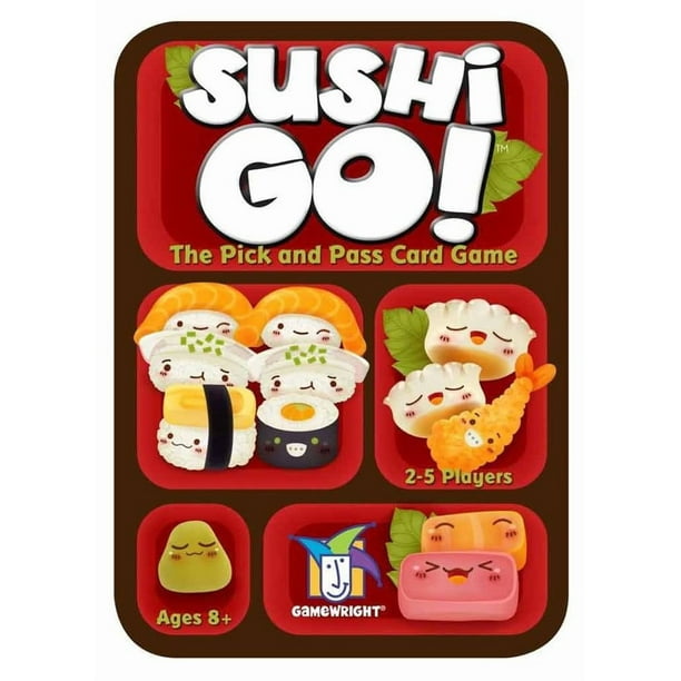 Juego de cartas Gamewright Sushi Go! - ¡El Pick and Pass