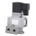 thumbnail image 3 of Pneumatic Solenoid Valve 2 Position 3 Way Directional Change Controller G1/8in K23JD‑6AC220V Sharkdo, 3 of 10
