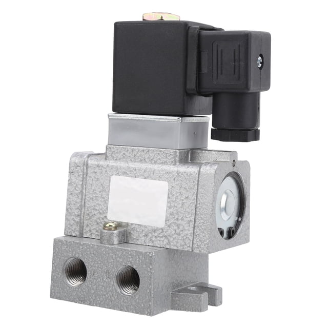 Válvula solenoide neumática, controlador de cambio direccional de 2 posiciones y 3 vías, G1/8 pulg., K23JD‑6AC220V