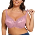 thumbnail image 4 of Xihbxyly Bras for Women Full Coverage Wirefree Sports Bralette Strappy Everyday Wear Bra Comfort Stretch Underwear Plus Size Sports Bras for Women # Prime Deals #5, 4 of 7