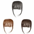 thumbnail image 1 of Mode Femmes Fille Mince Clip Droit sur Franges avant Extension de Cheveux, 1 of 6