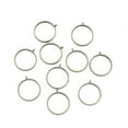 thumbnail image 7 of 10 pc Alloy Open Back Bezel Pendants For DIY UV Resin Epoxy Resin Pressed Flower Jewelry Round Ring Antique Bronze 32.5x28.5x4.5mm Hole: 2mm Inner Diameter: 25mm, 7 of 7