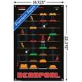 thumbnail image 3 of Marvel Comics - Deadpool - Game Wall Poster with Push Pins, 14.725" x 22.375", 3 of 3