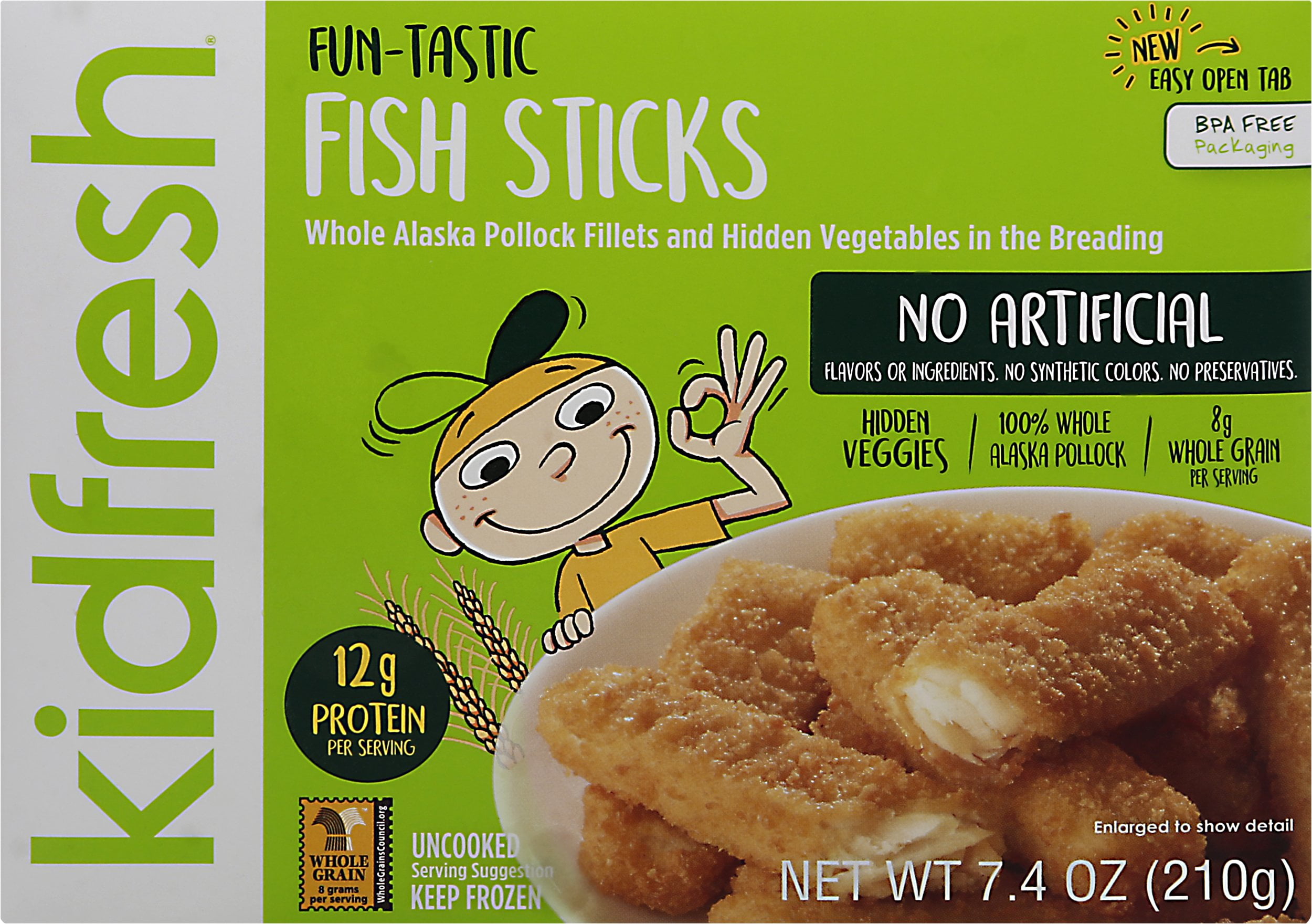 Kidfresh FunTastic Fish Sticks, 7.4 OZ
