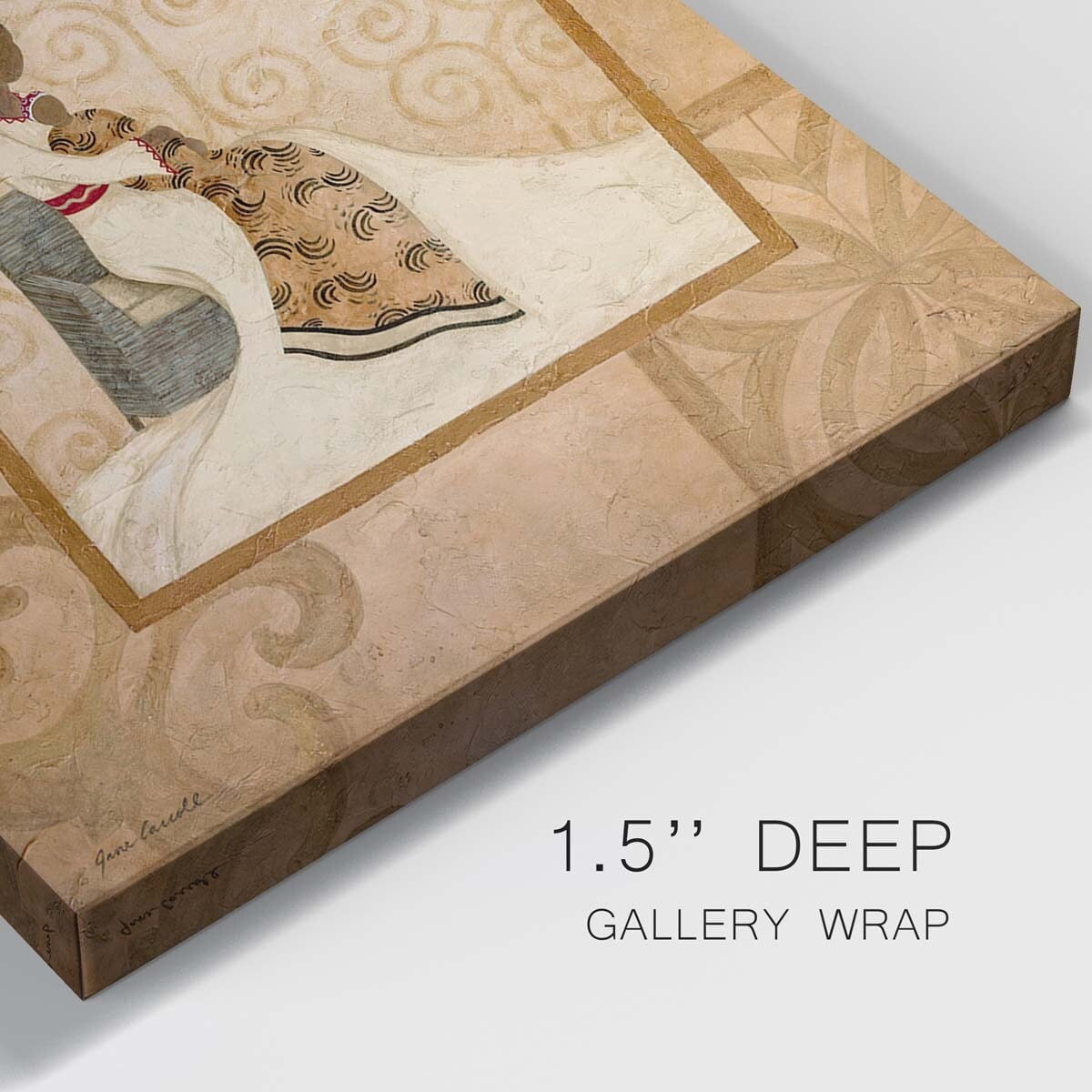 Soak - Premium Gallery Wrapped Canvas - Ready to Hang Set of 2 - 40 x 40 Each