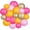 Orange, variant on Paper Lanterns Party Decorations, Hanging Round Chinese Lanterns for Wedding Graduation White Birthday Decorations Pack of 20 White