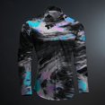 thumbnail image 1 of Camisa de manga larga para hombre, informal, para exteriores, estilo hawaiano, deportiva, retro, ligera, suave, cómoda, con gráficos en HD, estilo nuevo 2024, 1 of 6