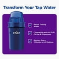 thumbnail image 4 of (4 pack) PUR Water Pitcher Replacement Filter, PPF900Z1, 1 Pack, 4 of 11