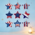 thumbnail image 4 of 12 Pcs Patriotic Star Cutouts 4th of July Paper Star Cutouts Independence Day Stars Accents for Memorial Day DIY Bulletin Board Star Cutouts for Kids Patriotic Theme Party Decor, 4 of 6