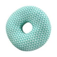 thumbnail image 4 of Ear Piercing Pillow Donut Pillow Invisible Zipper Comfortable  Pillow for Relaxation wearing Headphones Earrings Green, 4 of 9