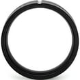 thumbnail image 2 of Titanium Polished Black Ip-Plated 8mm Grooved Comfort Fit Band (Size 11) Made In China tb475-11, 2 of 5