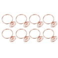 thumbnail image 3 of Cute Paper Clips, Anti Slip Sturdy Metal Fancy Paperclips 100Pcs  For School Gold,Rose Gold, 3 of 8