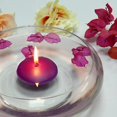 thumbnail image 3 of Zest Candle 12-Piece Floating Candles, 3-Inch, Purple, 3 of 5