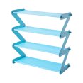 thumbnail image 1 of Soporte para zapatos de 4 capas, estante para zapatos práctico y plegable, ajustable para armario de entrada, 1 of 8