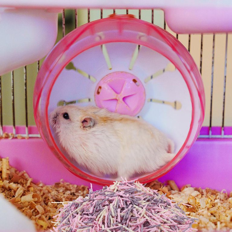 FELTECHELECTR Moisture Absorption Paper Pulp Hamster Cage Supplies